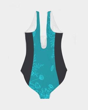 Women's FYC Aqua Season Padded UPF 50 One-Piece Swimsuit FIND YOUR COAST  CO