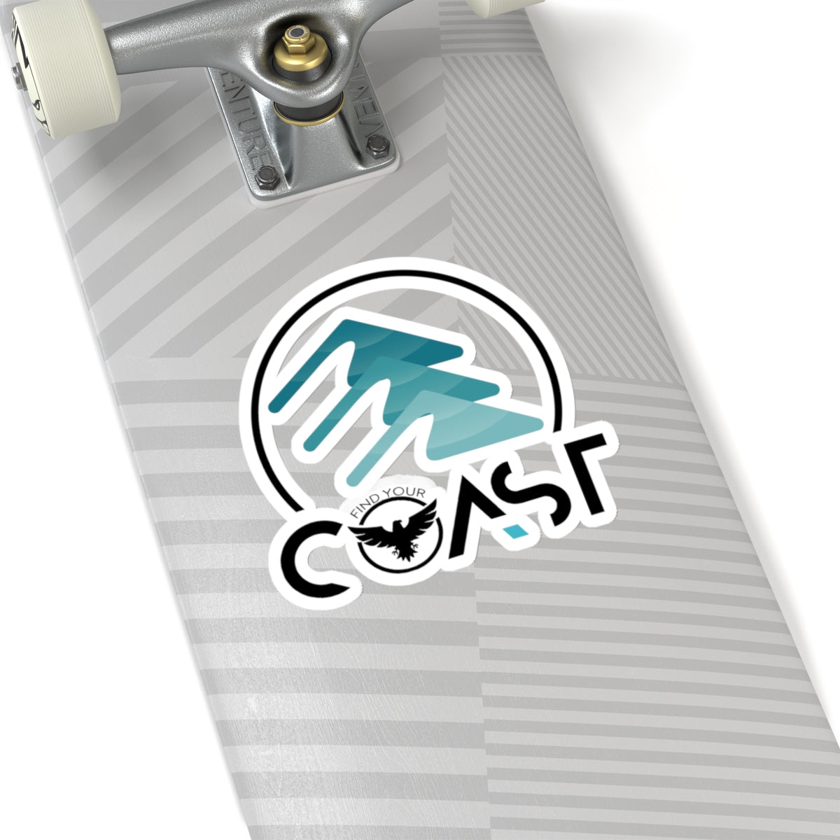 FYC Kiss-Cut Mountains to Coast Stickers FIND YOUR COAST  CO