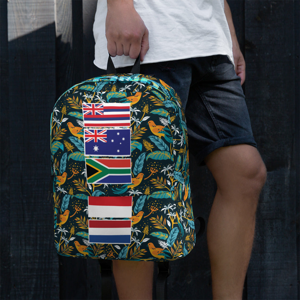 Find Your Coast Adventure Traveler Water Resistant Backpack FIND YOUR COAST  CO