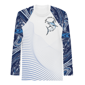 Men's Offshore Fishing Performance UPF Rash Guard FIND YOUR COAST  CO