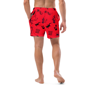 Men's FYC Parade Recycled Mid-Length UPF 50+ Swim Shorts FIND YOUR COAST  CO