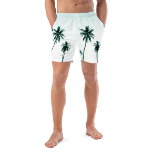 Men's Palm Paradise Recycled Mid-Length UPF 50+ Swim Shorts FIND YOUR COAST  CO
