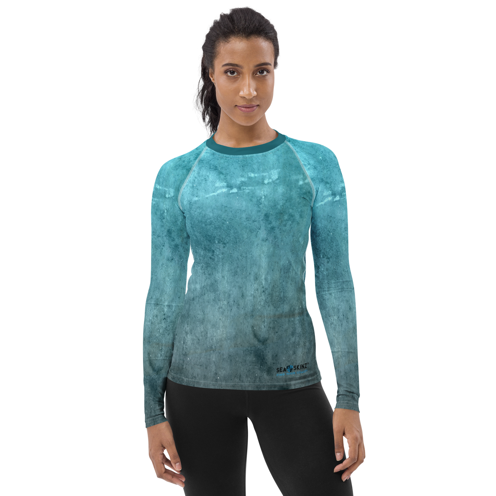 Find Your Coast® Oceanic Sea Skinz Rash Guard UPF 50+