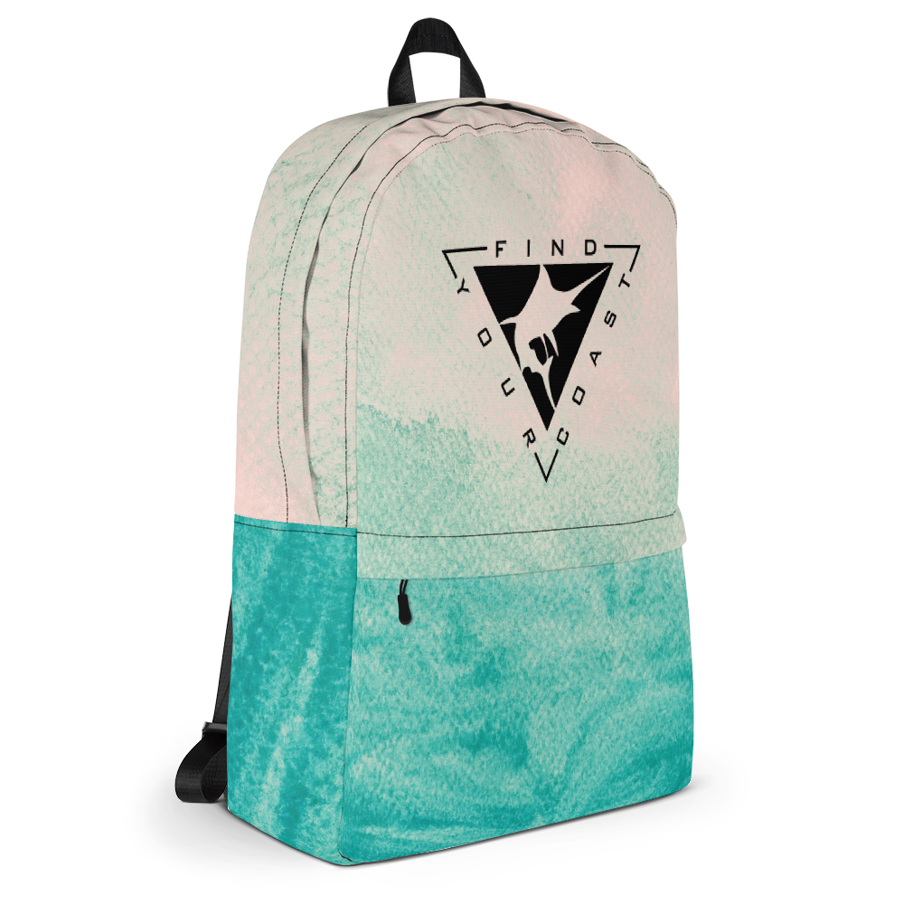 FindYourCoast Fishing Water Resistant Backpack FIND YOUR COAST  CO