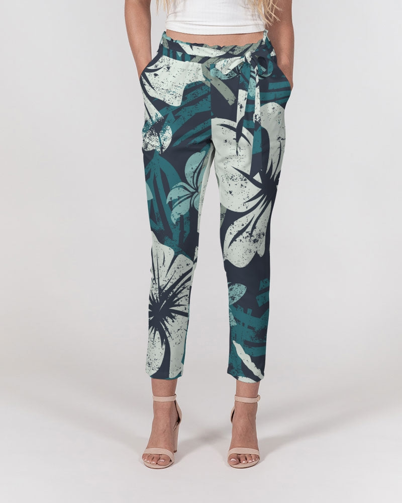 Women's Jacqueline Belted Tapered Pants FIND YOUR COAST  CO