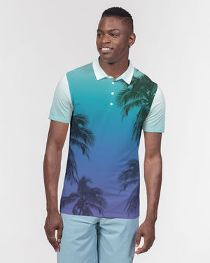 Find Your Coast® Beach Walk Short Sleeve Polo Shirt