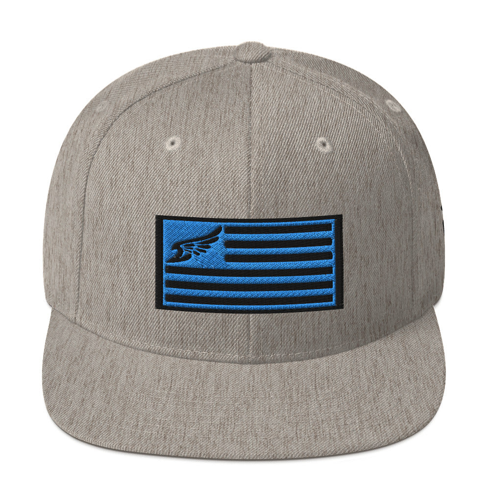 Find Your Coast® Ocean Heather Grey Snapback Hat