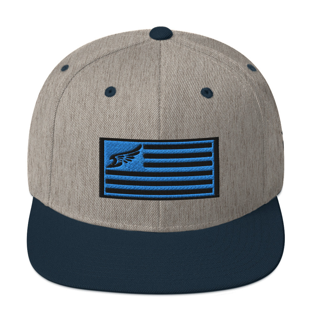Find Your Coast® Ocean Heather Grey Snapback Hat