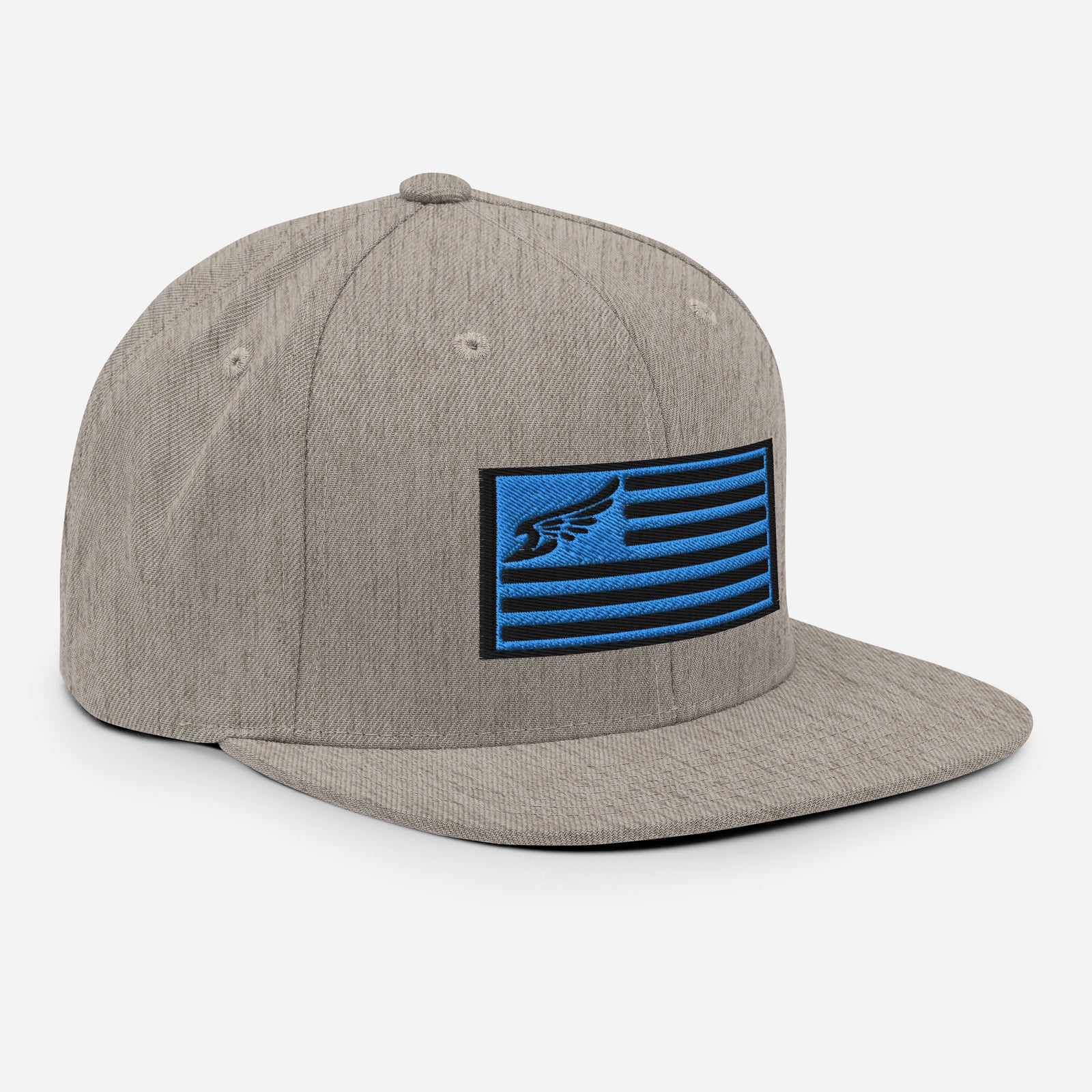 Find Your Coast® Ocean Heather Grey Snapback Hat