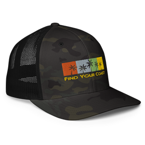 FYC Flexfit Fitted Mid Profile Trucker Hat FIND YOUR COAST  CO