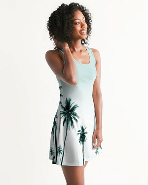 Women's Palm Sunday Casual and Fun Racerback Dress FIND YOUR COAST  CO