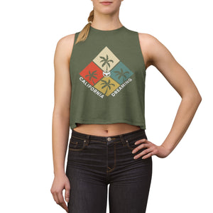 Women's California Dreaming Crop Top FIND YOUR COAST  CO