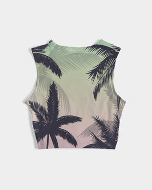 Women's Sunset Twist-Front Tank FIND YOUR COAST  CO