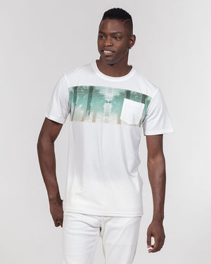 Find Your Coast Everyday Summer Palms Pocket Tee