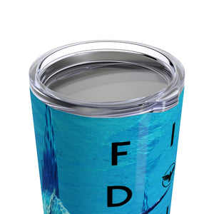 FYC Stainless Steel Offshore Fishing 20 oz Travel Tumbler FIND YOUR COAST  CO