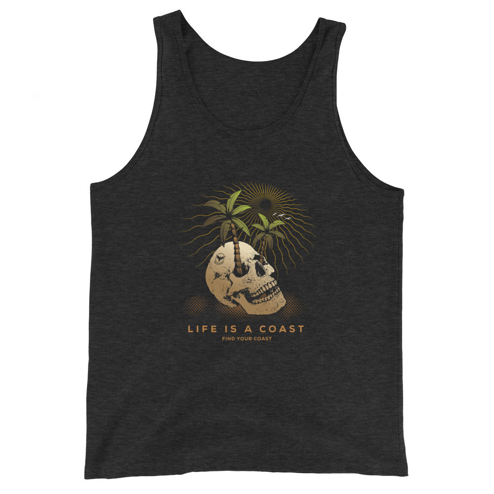 Men's Life is a Coast Classic Fit Tank Top FIND YOUR COAST  CO