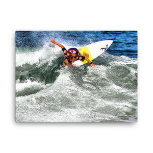 Surfer Josh Kerr on Canvas FIND YOUR COAST  CO