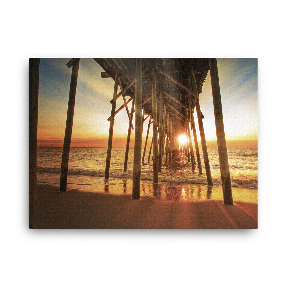 CoastalLife Pier - canvas FIND YOUR COAST  CO