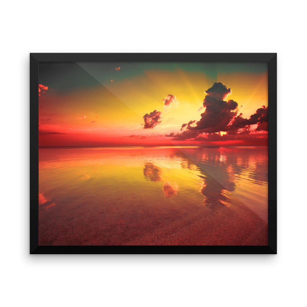 Purview - Framed photo paper poster FIND YOUR COAST  CO