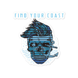 Find Your Coast Indoor/Outdoor Waterman Bubble-Free Stickers FIND YOUR COAST  CO