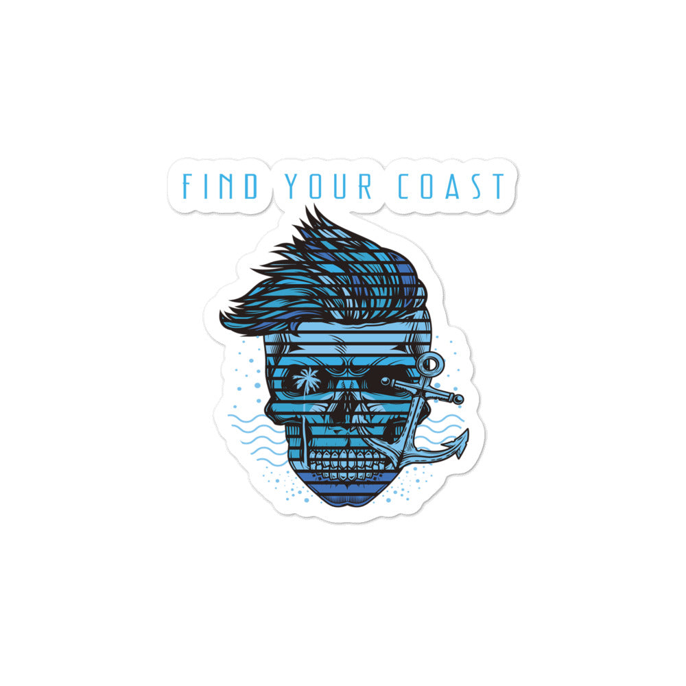 Find Your Coast Indoor/Outdoor Waterman Bubble-Free Stickers FIND YOUR COAST  CO