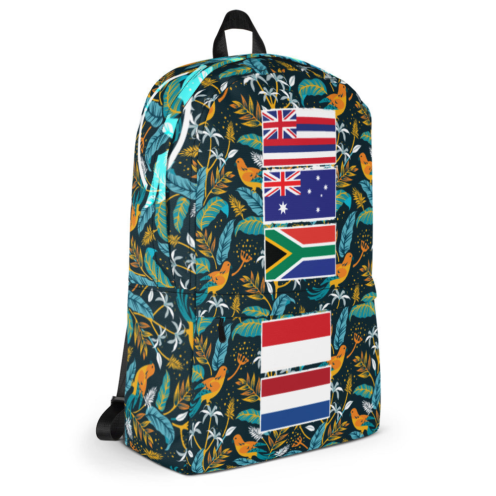 Find Your Coast Adventure Traveler Water Resistant Backpack FIND YOUR COAST  CO