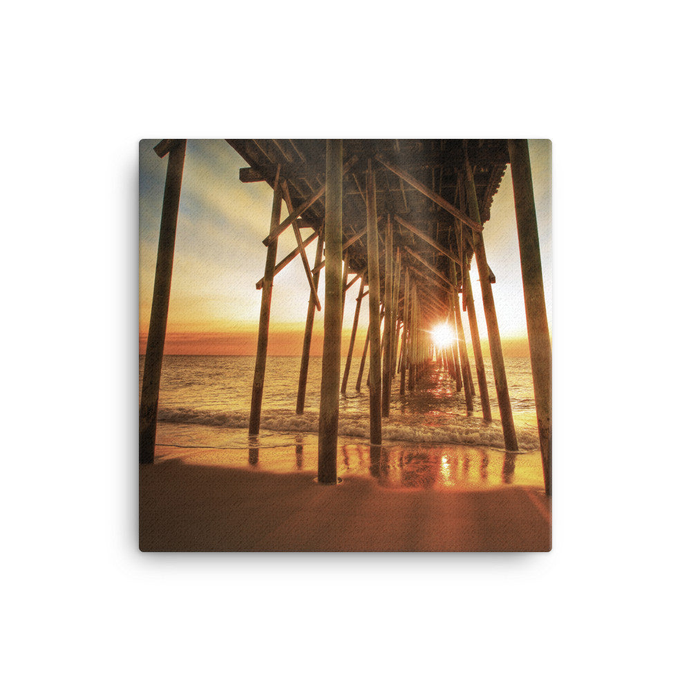 CoastalLife Pier - canvas FIND YOUR COAST  CO