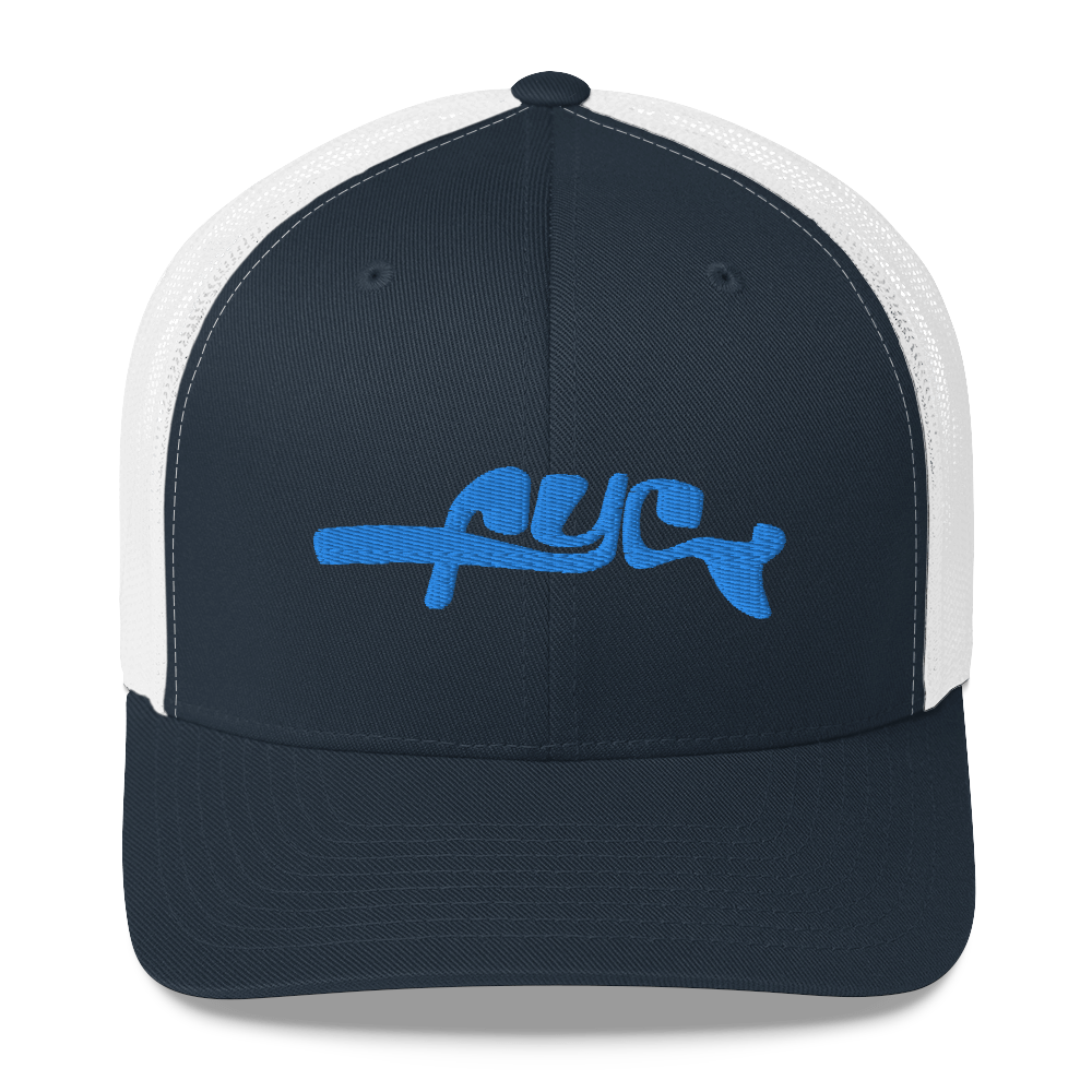 FYC Fish Tails Vintage Mesh Back Trucker Hats FIND YOUR COAST  CO