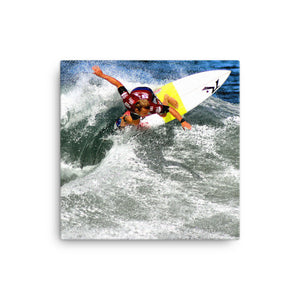 Surfer Josh Kerr on Canvas FIND YOUR COAST  CO