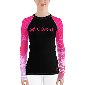 Women's Double Victory Sleeve Performance Rash Guard UPF 40+ FIND YOUR COAST  CO