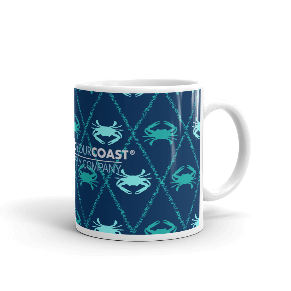 FYC Crabby Coffee Mugs (11 and 15 oz) FIND YOUR COAST  CO