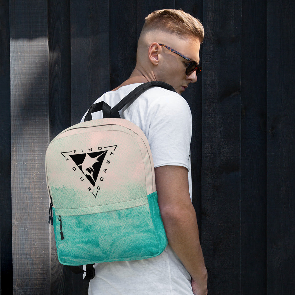 FindYourCoast Fishing Water Resistant Backpack FIND YOUR COAST  CO