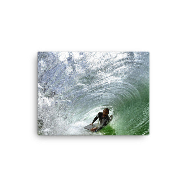 Bodyboard rider on canvas FIND YOUR COAST  CO