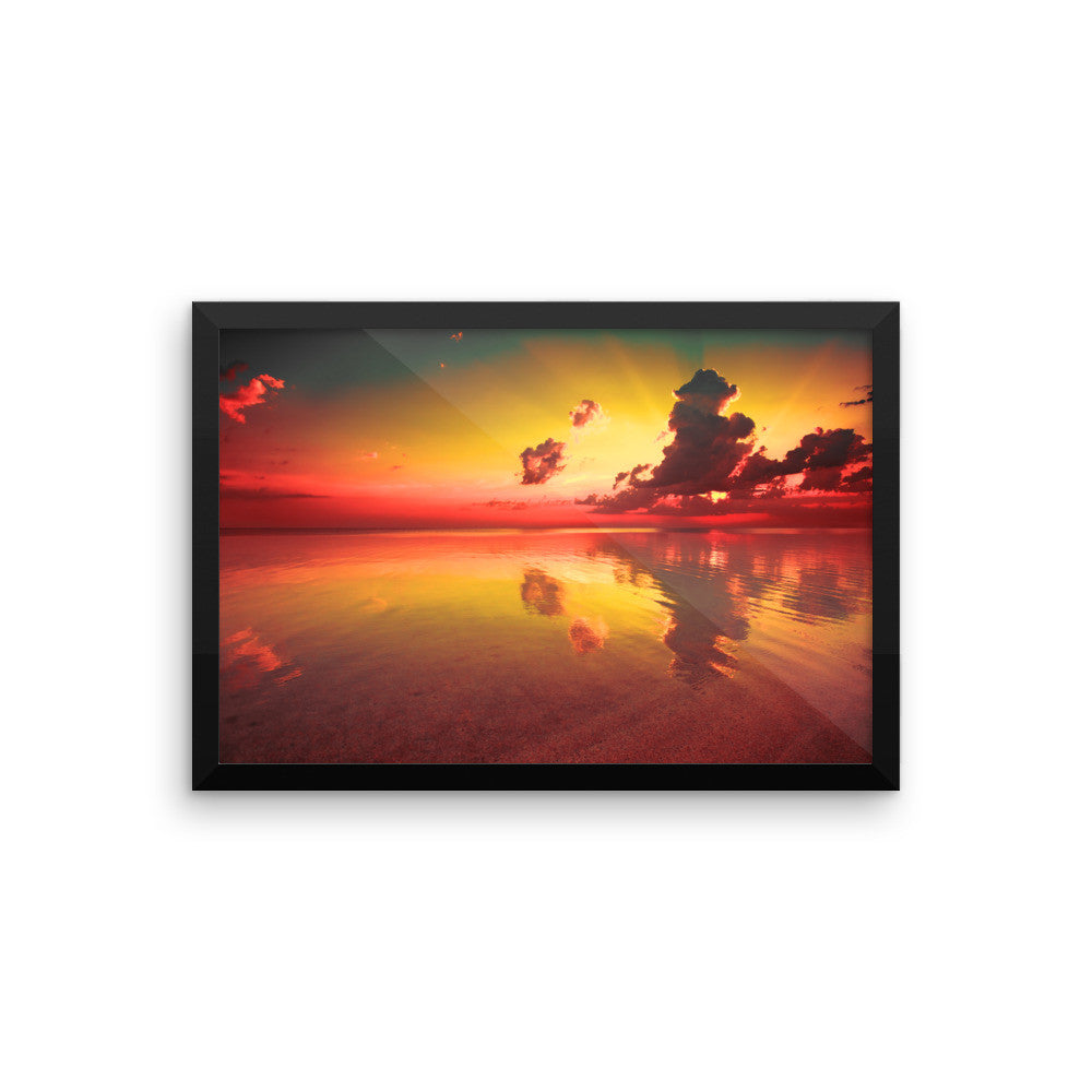 Purview - Framed photo paper poster FIND YOUR COAST  CO