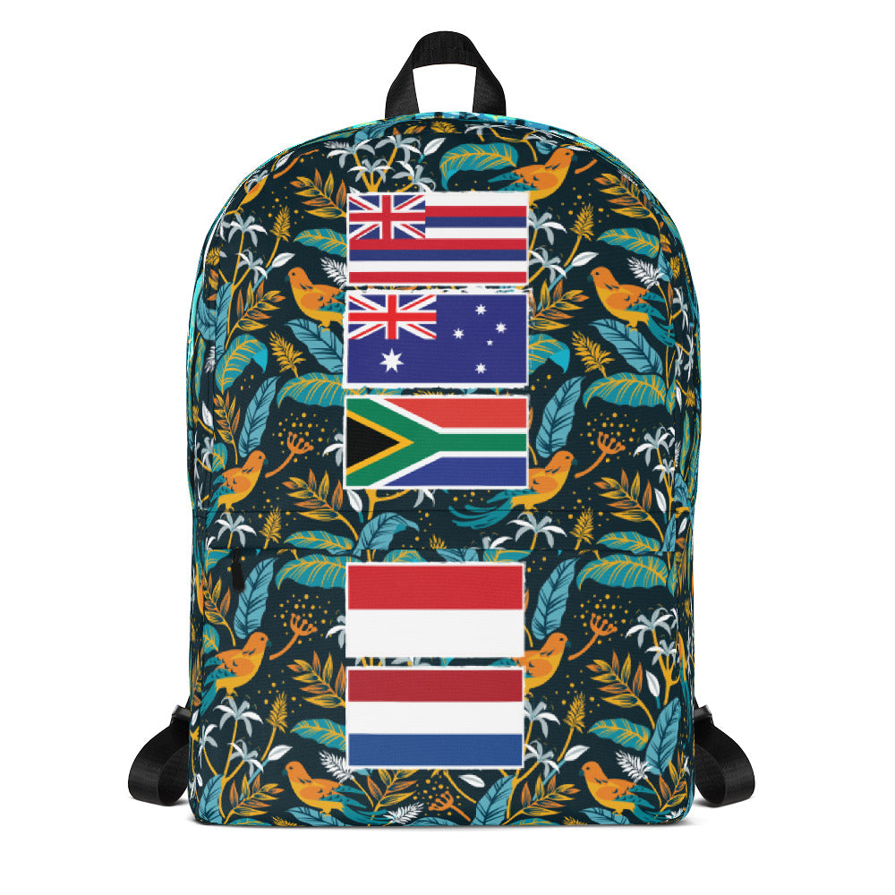 Find Your Coast Adventure Traveler Water Resistant Backpack FIND YOUR COAST  CO