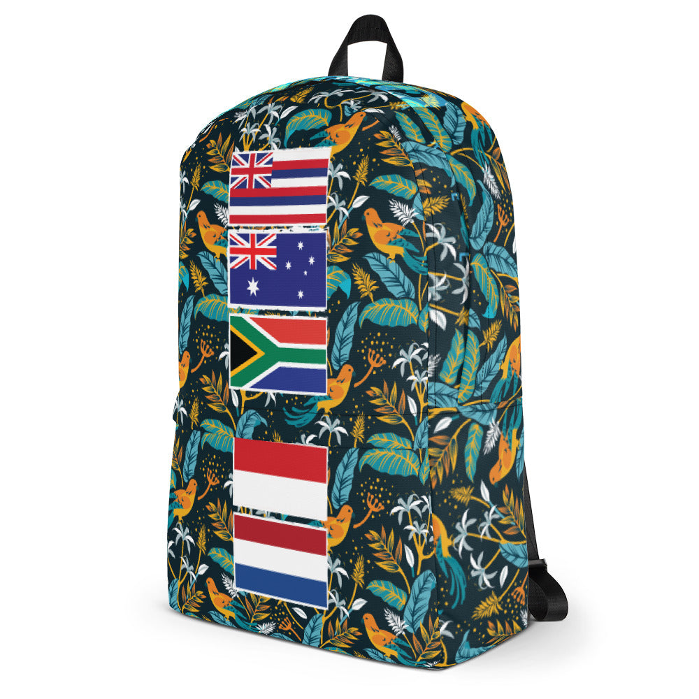 Find Your Coast Adventure Traveler Water Resistant Backpack FIND YOUR COAST  CO