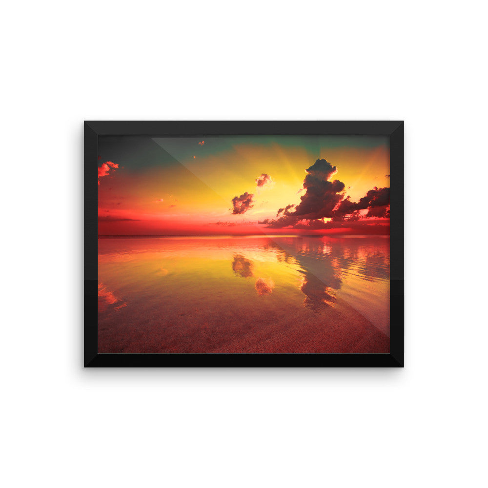 Purview - Framed photo paper poster FIND YOUR COAST  CO