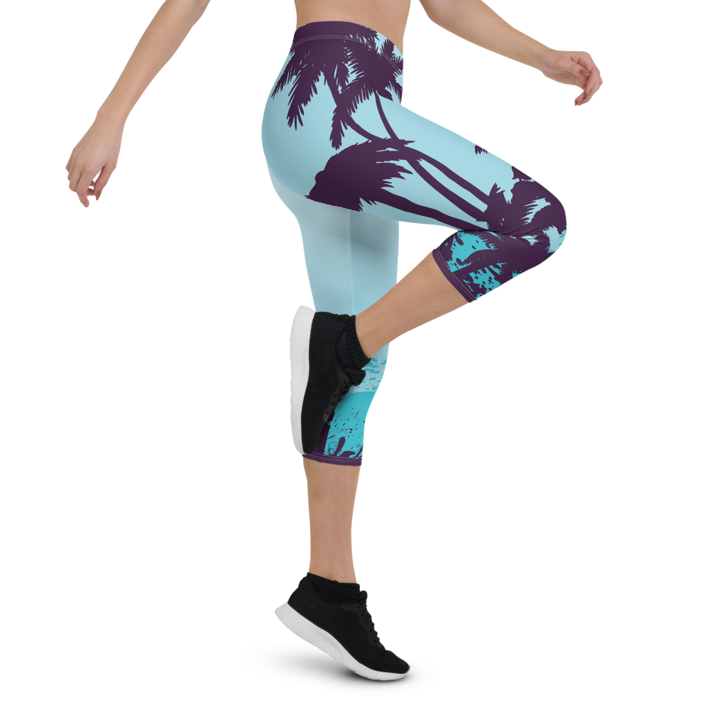 Women's All Day Comfort Morro Bay Capri Leggings FIND YOUR COAST  CO