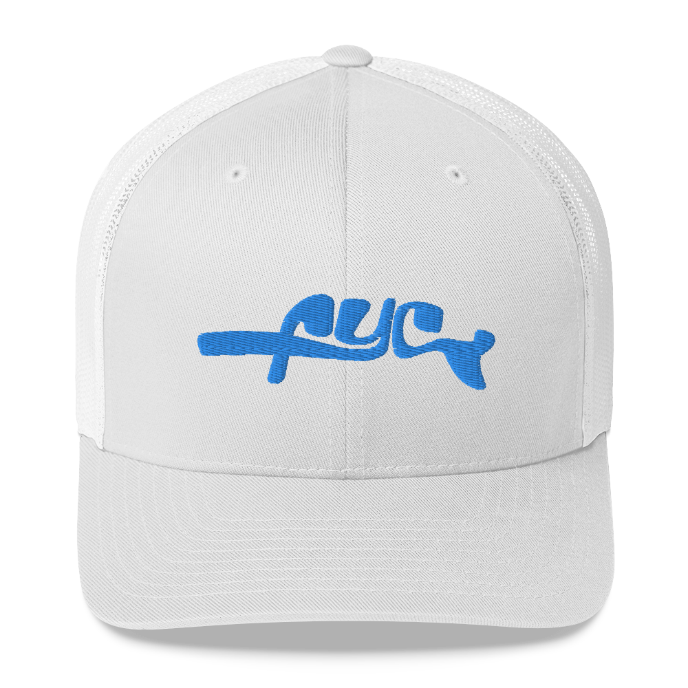 FYC Fish Tails Vintage Mesh Back Trucker Hats FIND YOUR COAST  CO