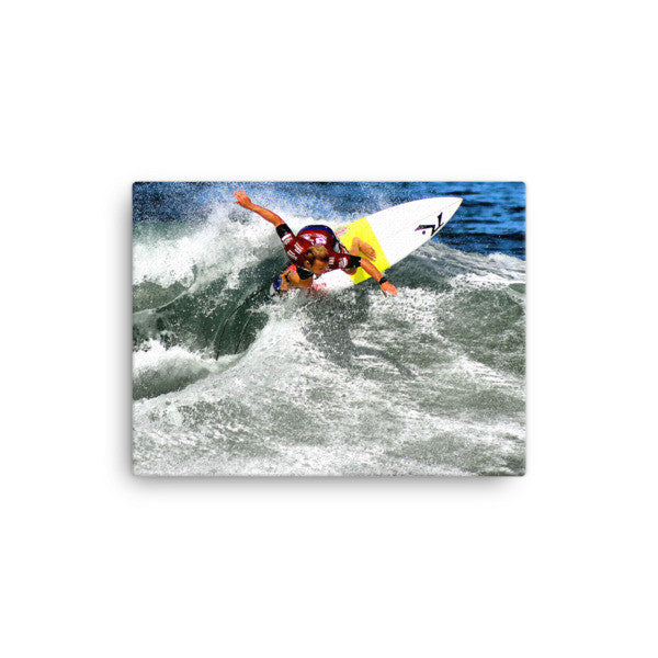 Surfer Josh Kerr on Canvas FIND YOUR COAST  CO