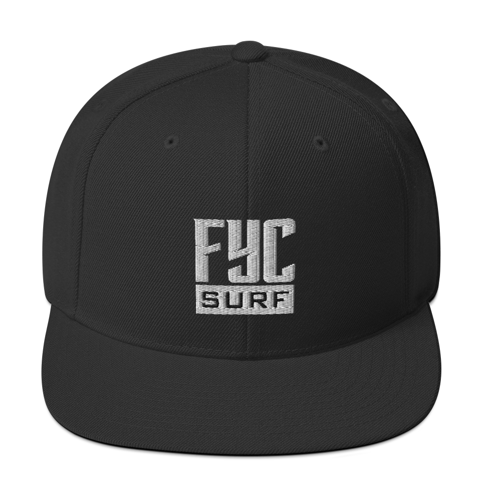 FYC Surf Premium Adjustable High Profile Snapback Hat FIND YOUR COAST  CO