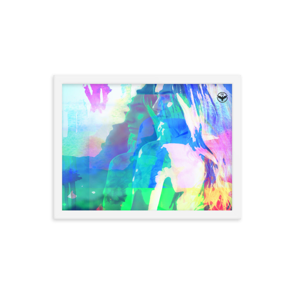 FYC West Coast Framed Wall Poster FIND YOUR COAST  CO