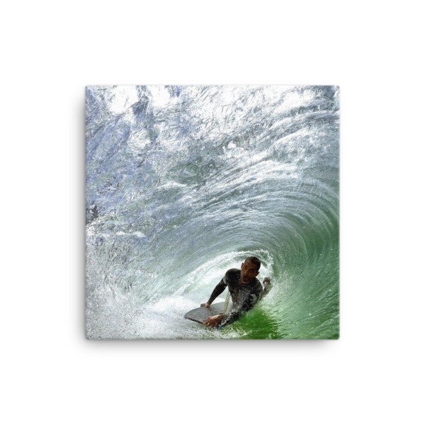 Bodyboard rider on canvas FIND YOUR COAST  CO