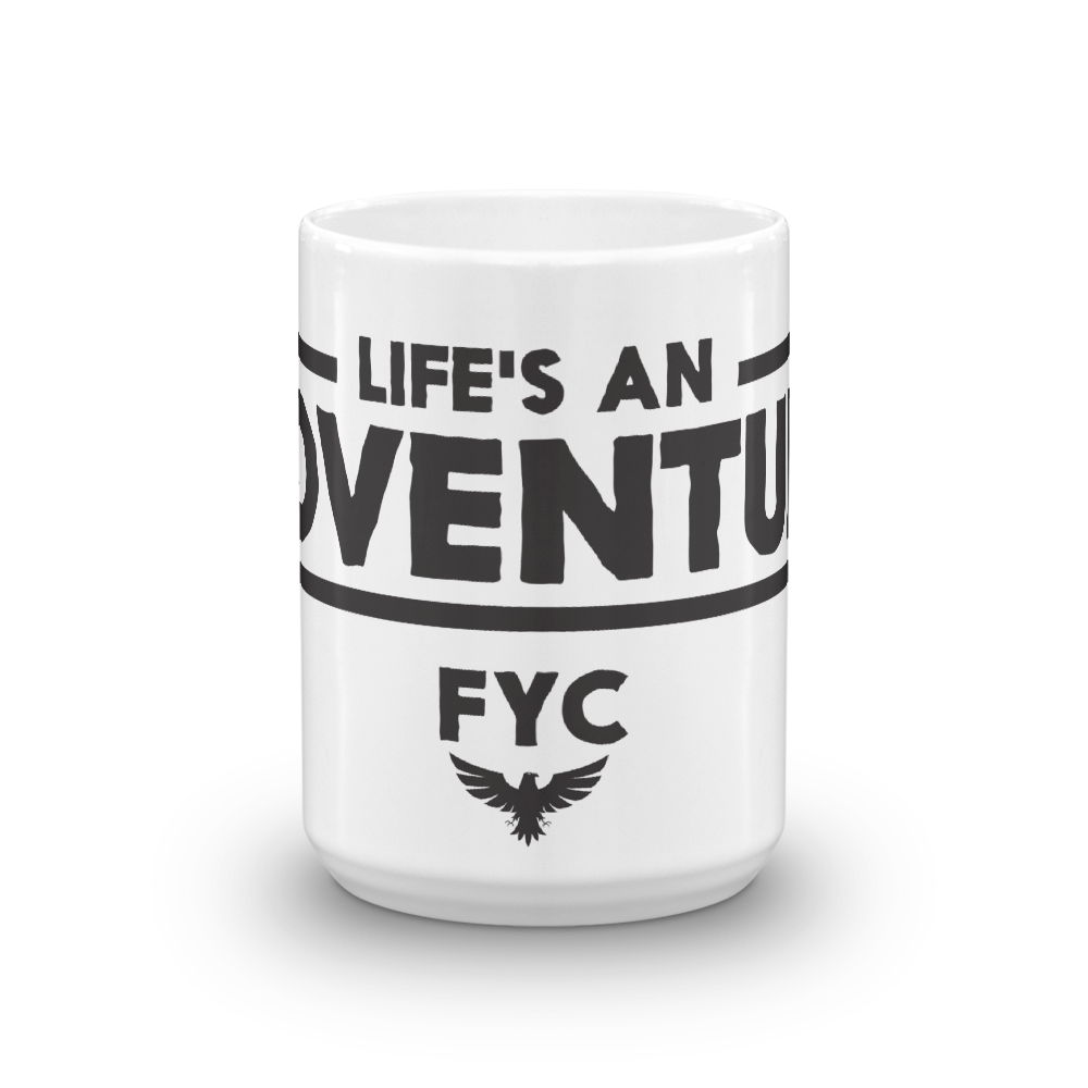 FYC Life's An Adventure Coffee Mugs FIND YOUR COAST  CO