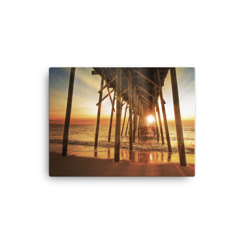 CoastalLife Pier - canvas FIND YOUR COAST  CO