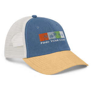 FYC Palm Trees Pigment-dyed Sport Caps FIND YOUR COAST  CO