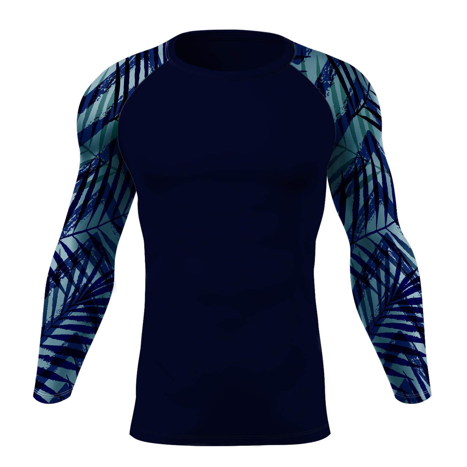 Find Your Coast® Tropical Sleeve Rash Guard UPF 50+