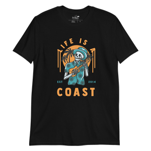 Life is a Coast Cotton Tee Shirt FIND YOUR COAST  CO