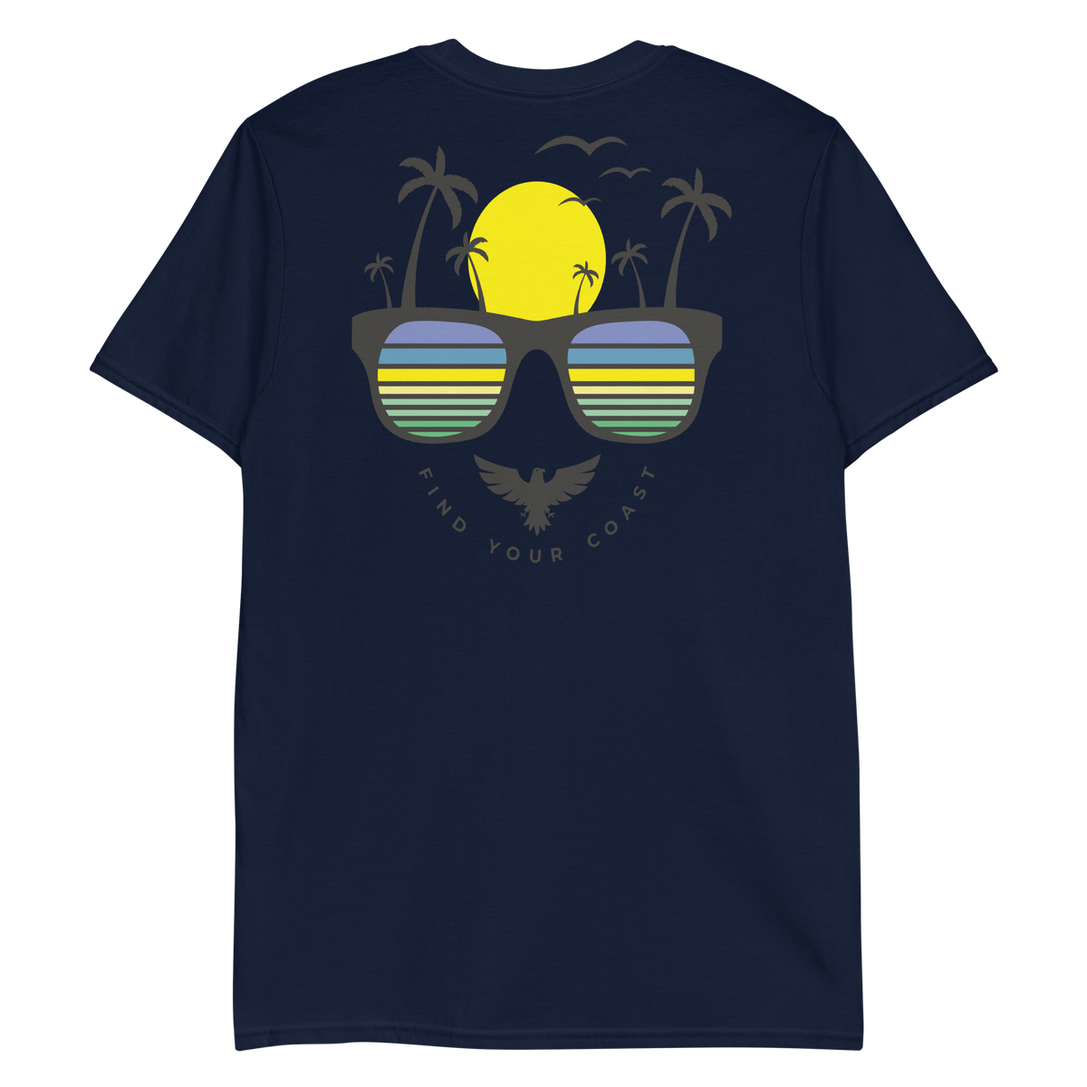 Sunglasses Sunset Short Sleeve Tees FIND YOUR COAST  CO