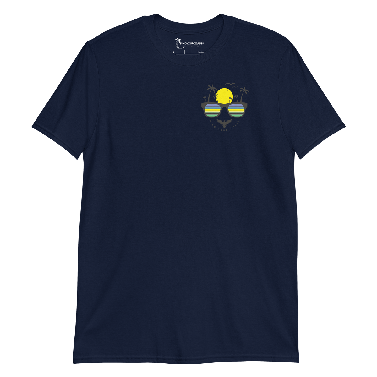 Sunglasses Sunset Short Sleeve Tees FIND YOUR COAST  CO